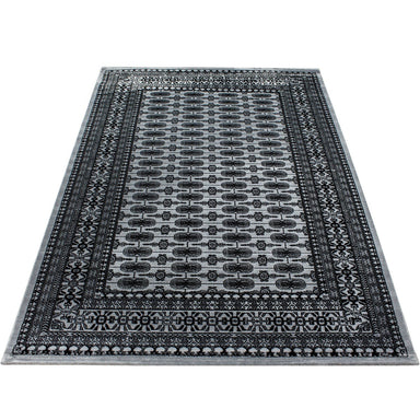 Grey Traditional Bukhara Rug - Marrakesh - Rug Masters